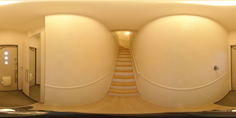 パノラマ画像玄関