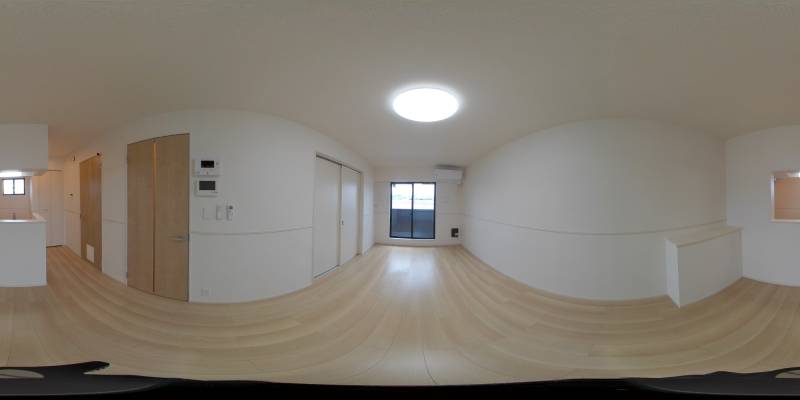 パノラマ画像リビング