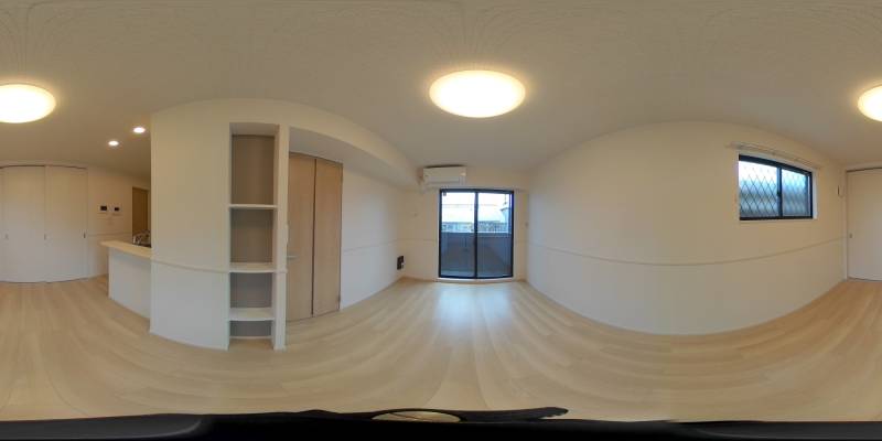 パノラマ画像リビング