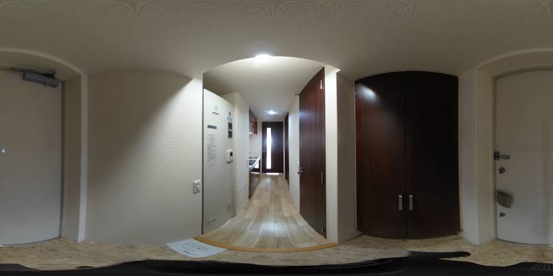 パノラマ画像玄関