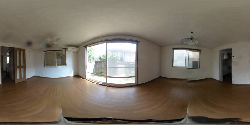 パノラマ画像リビング