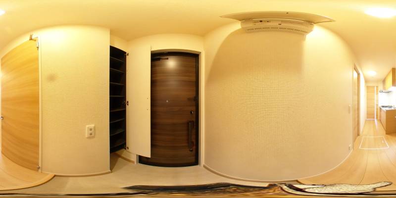 パノラマ画像玄関