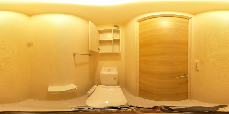 パノラマ画像トイレ