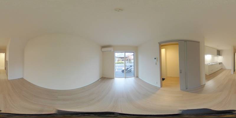 パノラマ画像リビング