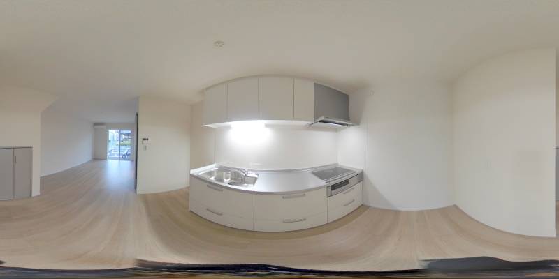 パノラマ画像キッチン