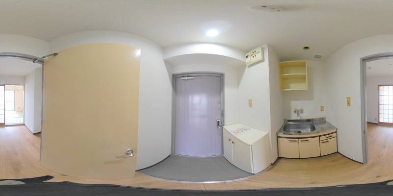 パノラマ画像玄関