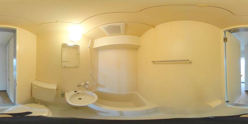 パノラマ画像バスルーム