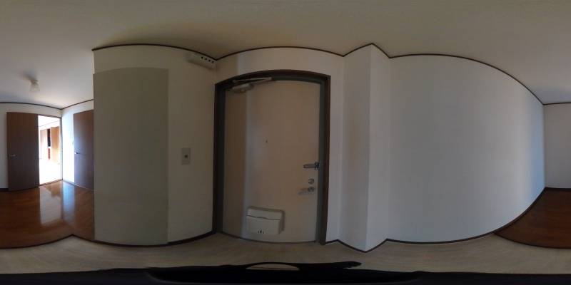 パノラマ画像玄関