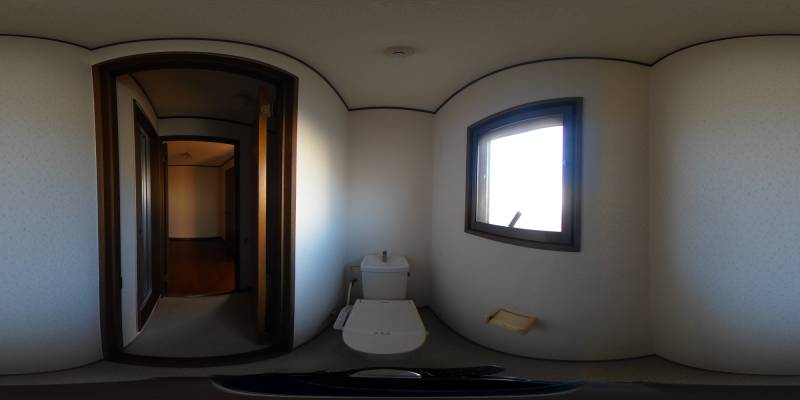 パノラマ画像トイレ