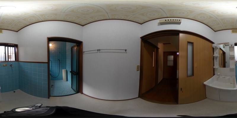 パノラマ画像洗面所