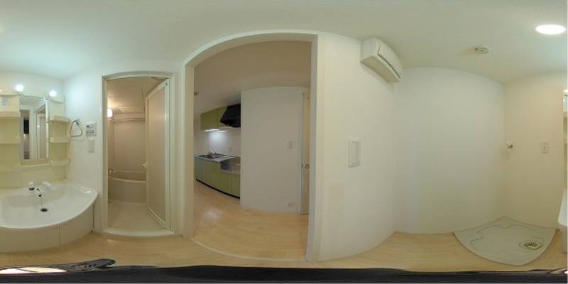 パノラマ画像洗面所