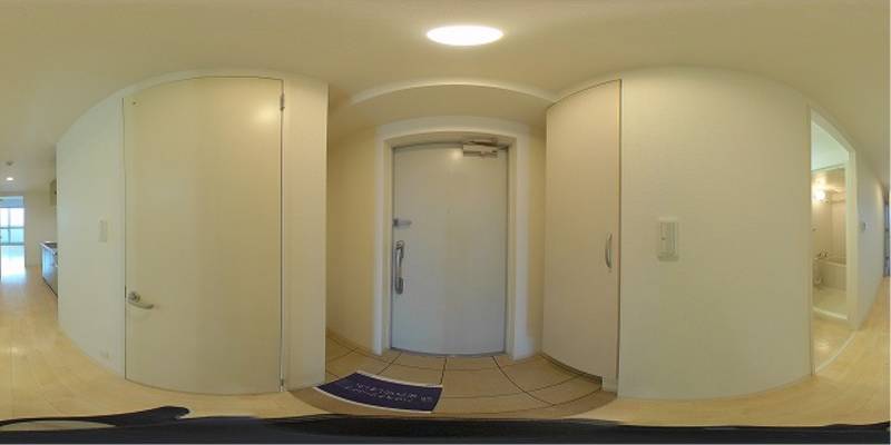 パノラマ画像玄関