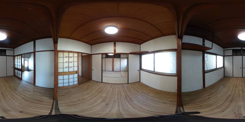 パノラマ画像洋室