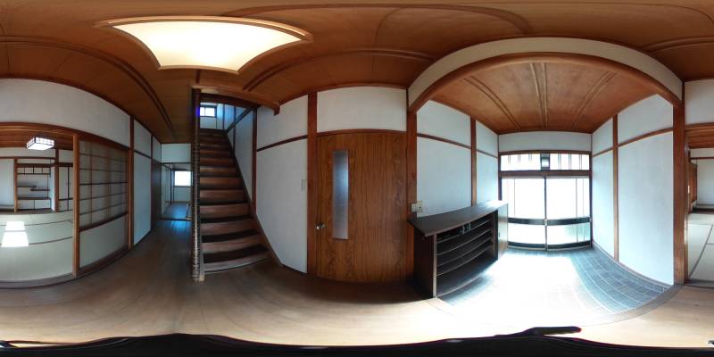 パノラマ画像玄関