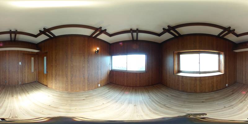 パノラマ画像洋室