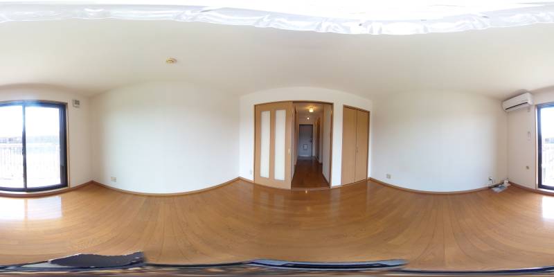 パノラマ画像洋室