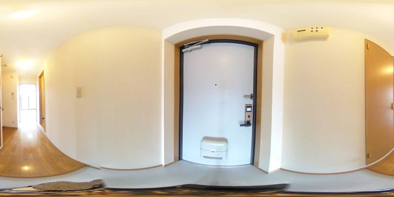 パノラマ画像玄関