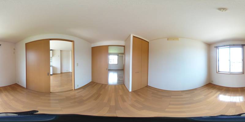 パノラマ画像洋室