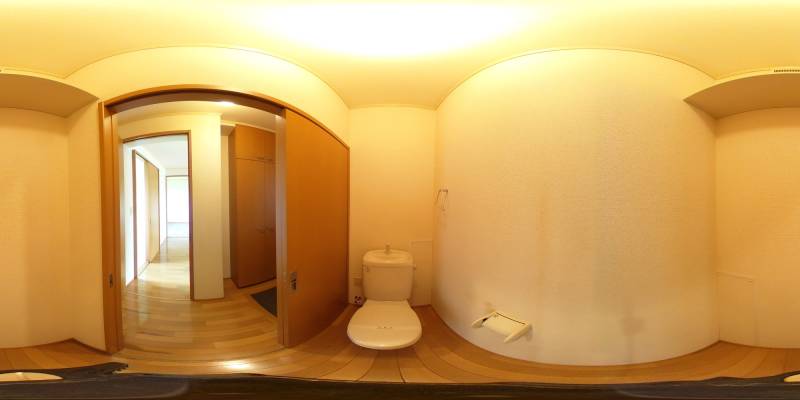 パノラマ画像トイレ