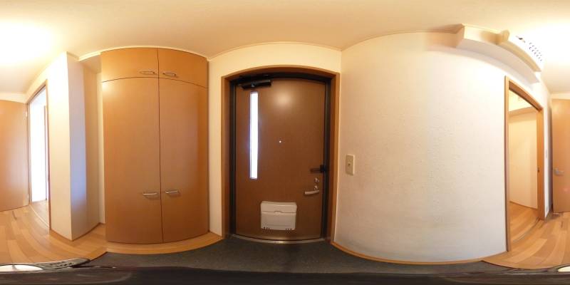 パノラマ画像玄関