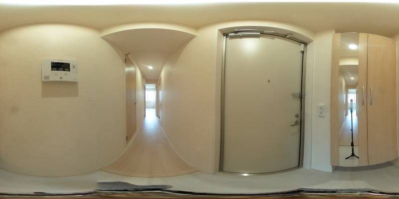 パノラマ画像玄関