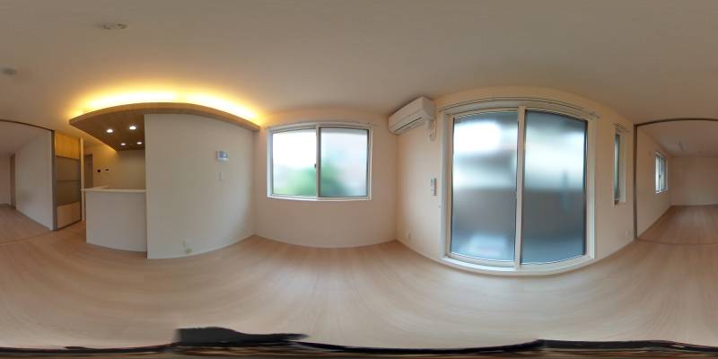 パノラマ画像リビング