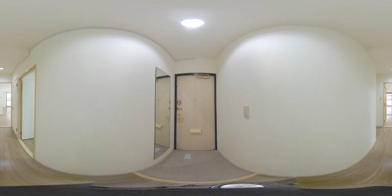 パノラマ画像玄関