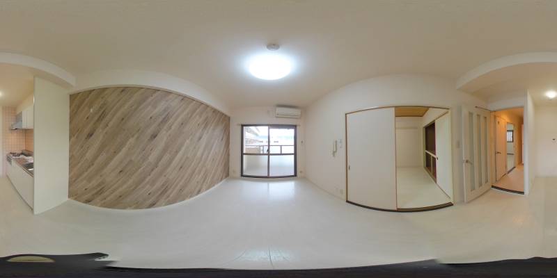 パノラマ画像リビング