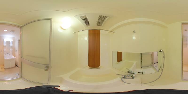 パノラマ画像バスルーム