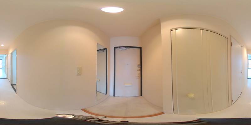 パノラマ画像玄関