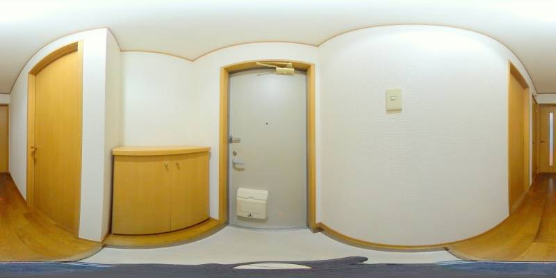 パノラマ画像玄関