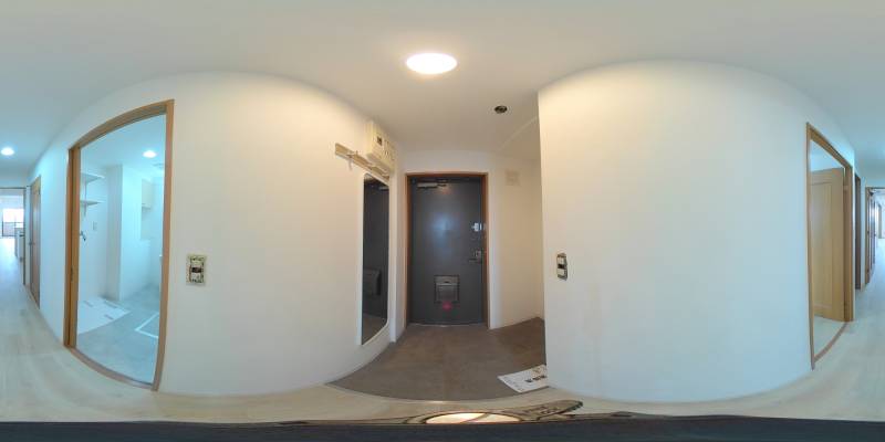 パノラマ画像玄関