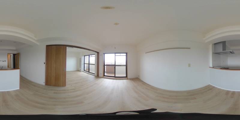 パノラマ画像リビング