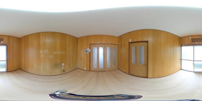 パノラマ画像洋室