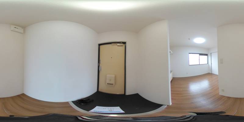 パノラマ画像玄関