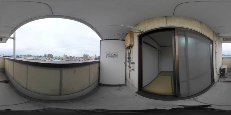 パノラマ画像洗面所