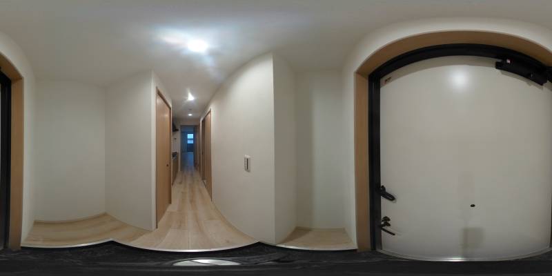 パノラマ画像玄関