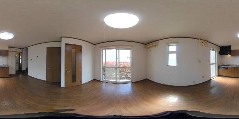 パノラマ画像リビング