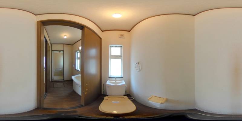 パノラマ画像トイレ