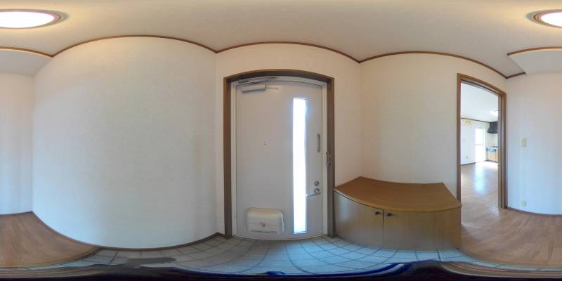 パノラマ画像玄関