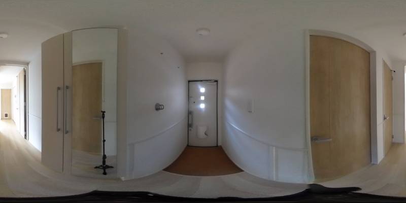 パノラマ画像玄関