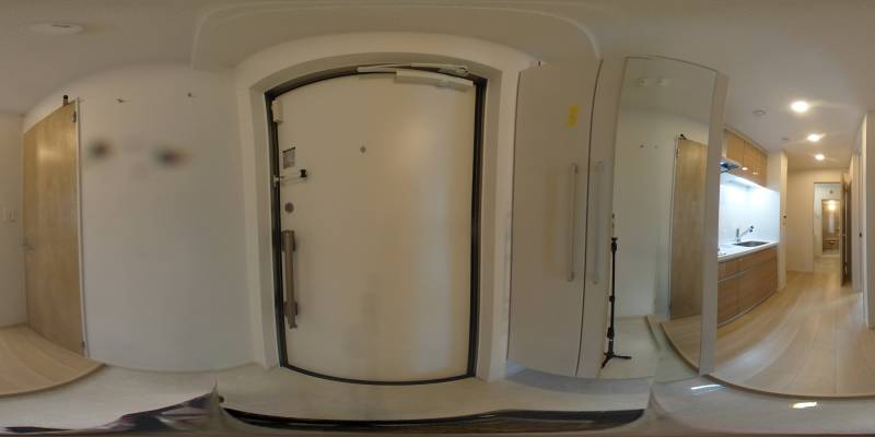 パノラマ画像玄関