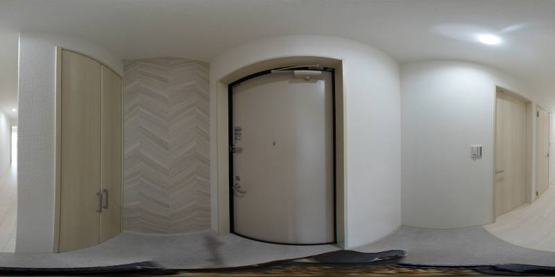 パノラマ画像玄関