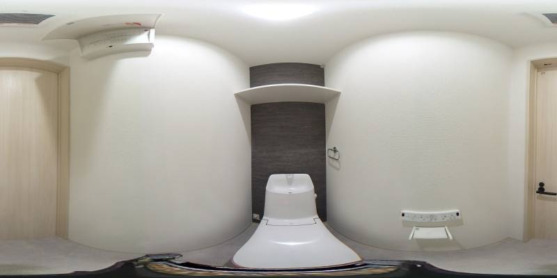 パノラマ画像トイレ