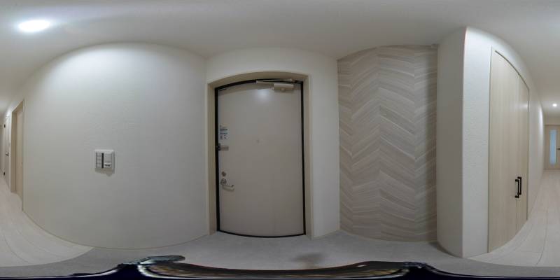 パノラマ画像玄関