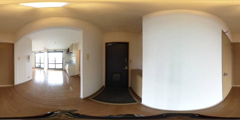 パノラマ画像玄関