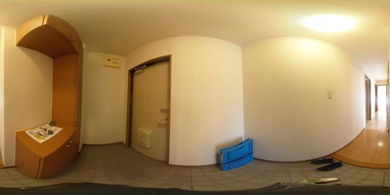 パノラマ画像玄関