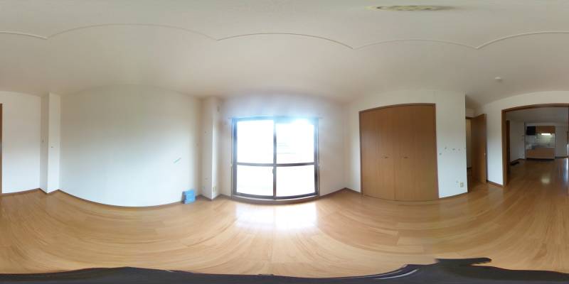 パノラマ画像洋室