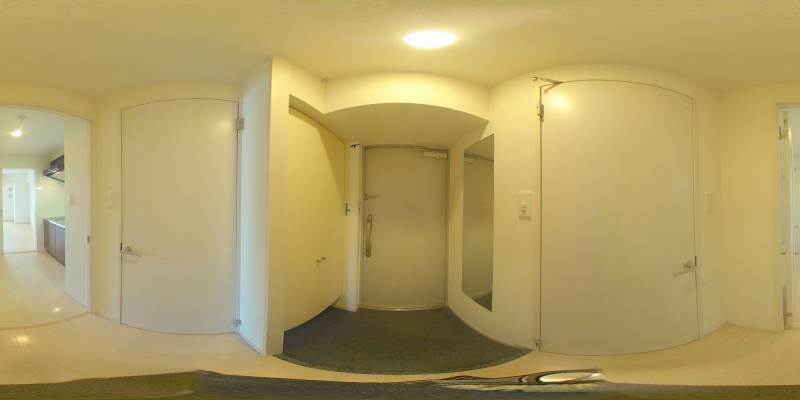 パノラマ画像玄関