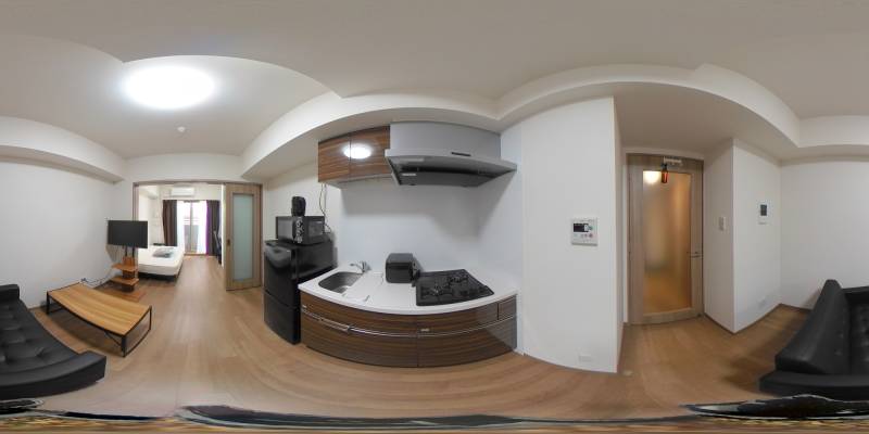 パノラマ画像キッチン